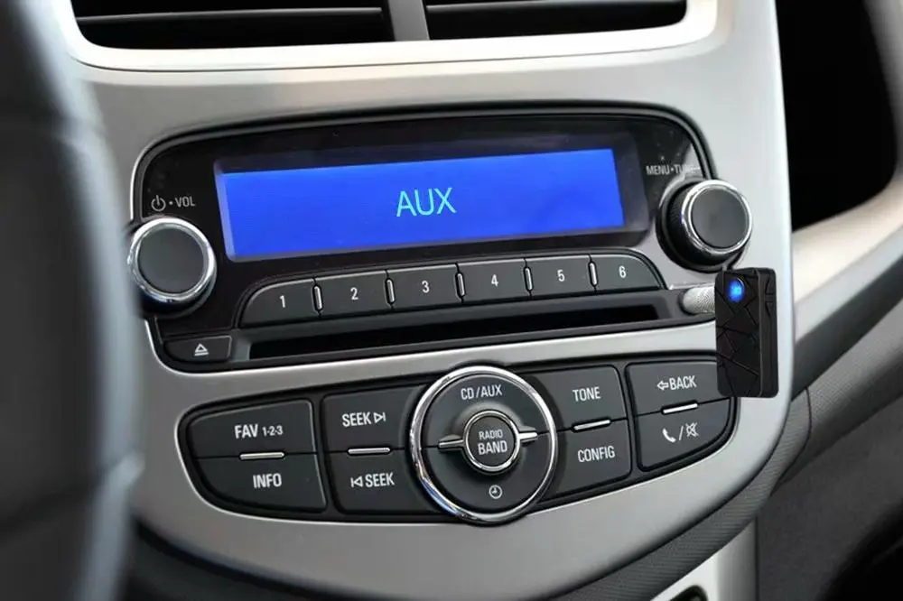 Многоточечное соединение Bluetooth 4,1 handsfree Aux 3,5 мм автомобильный комплект портативная беспроводная стереоколонка музыкальный приемник авто домашний аудио адаптер