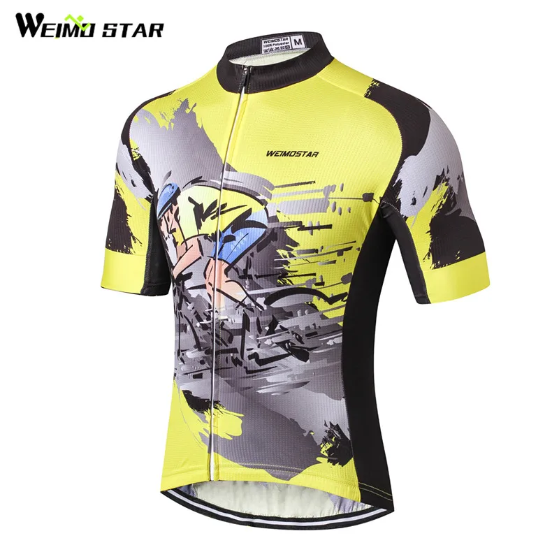 Зеленая велосипедная футболка Мужская одежда топ для велосипеда Ropa Ciclismo Майо MTB