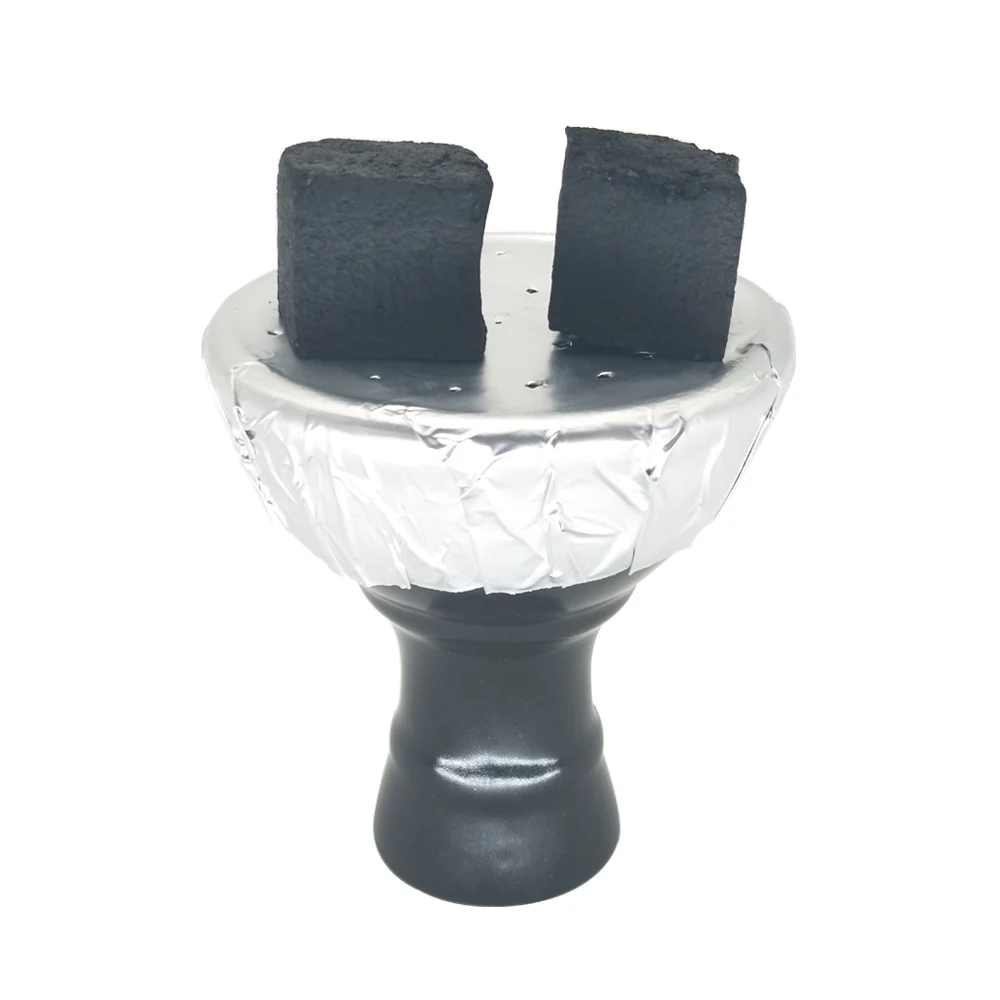 LOMINT Black Ceramic Hookah Bowl shisha Tobacco For Hookahs Chicha Narguile Accessories China Chinese Factory Wholesale |