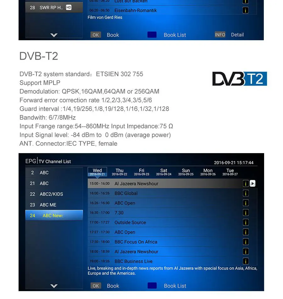 KI Pro Android tv Box 2 Гб 16 Гб DVB-T2 DVB-S2 Android 7,1 Amlogic S905D Dual wifi KI pro 4K Smart tv Box+ i8 Клавиатура поддержка Cline