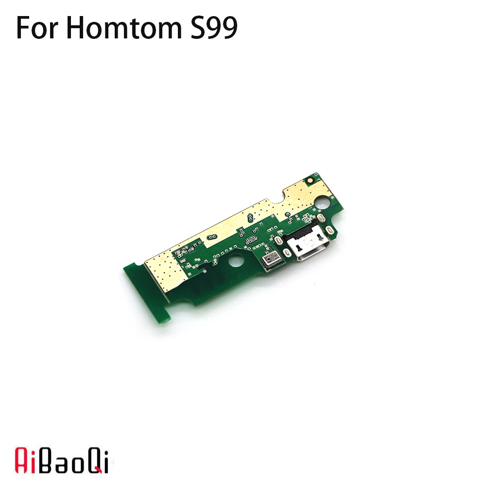 usb разъем плата для зарядки для HOMTOM S99 Мобильный телефон Flex зарядка кабелей модуль телефон мини USB порт