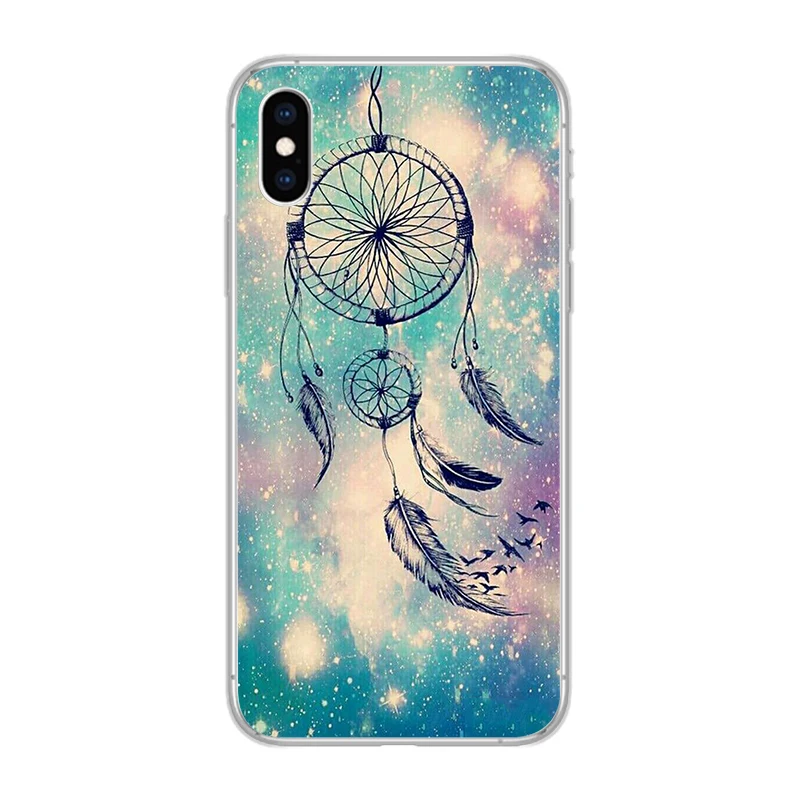 Ciciber Dreamcatcher чехлы для телефонов iPhone 11 Pro Max 7 8 6 6s Plus SE 5S Мягкий чехол из ТПУ X Xs XR XS |