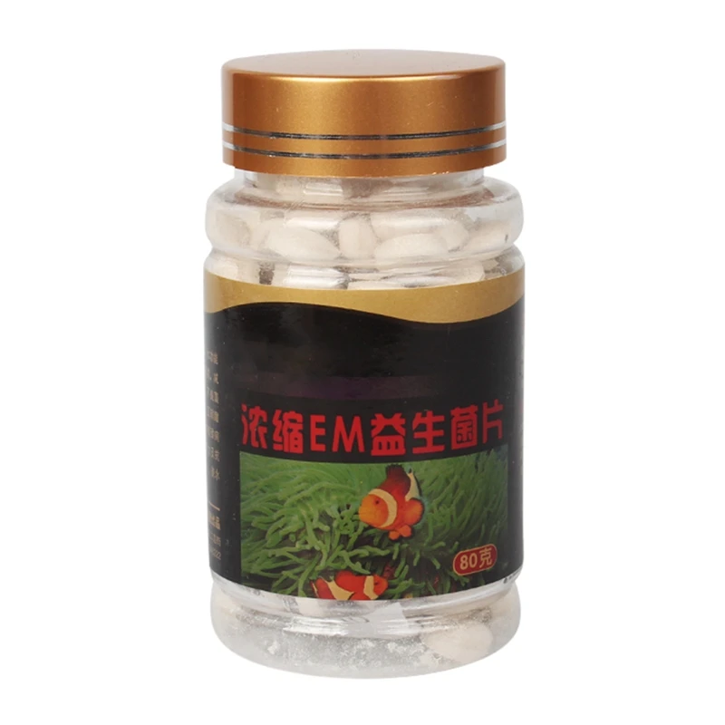80g/Bottle Bacteria Capsule For Fish Tank Pond Cleaning Water Probiotics Bio-Nitrobacteria Capsule For Aquarium Water Cleaning - Цвет: Белый