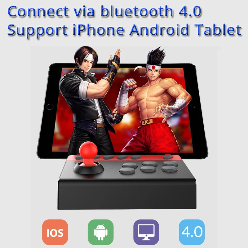 IPega беспроводный джойстик игровой контроллер bluetooth 4 0 для андроид iPhone мобильный