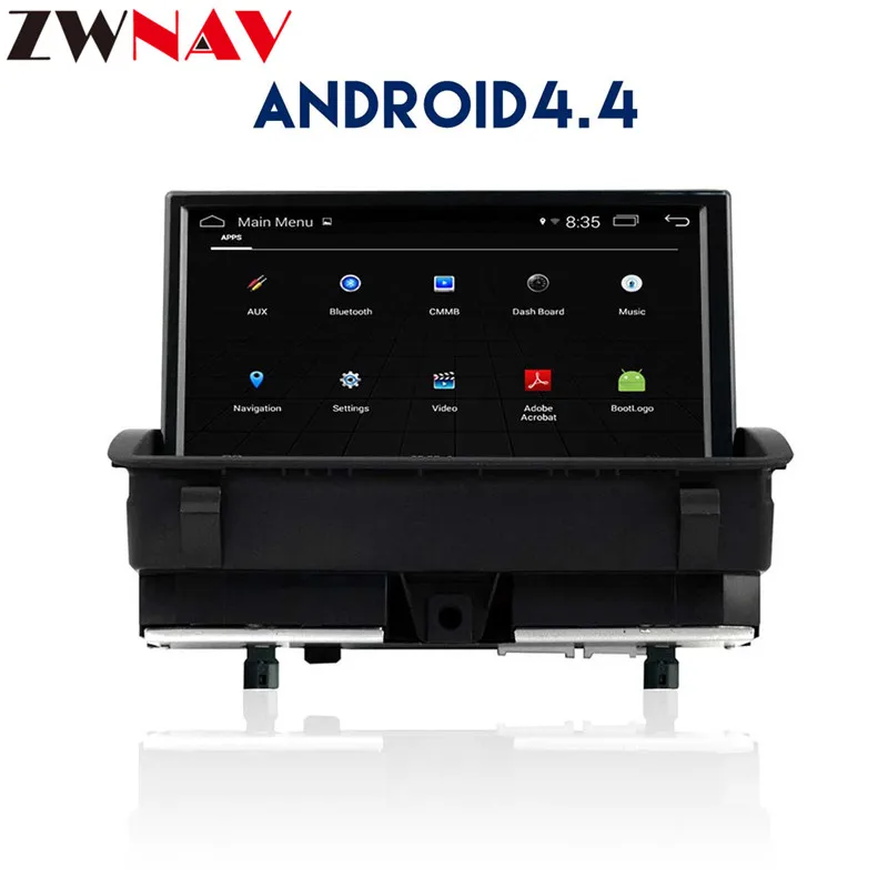 Android автомобильный мультимедийный плеер для Audi Q3 2011 2012 2013 с gps навигацией Стерео DVD USB AUX WiFi 4 ядра карта