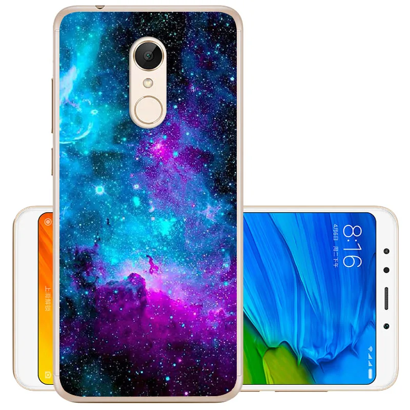 39 Мягкий силиконовый чехол для Xiaomi Redmi 5, чехол с милым мультяшным принтом для телефона, чехол для Redmi 5 Plus Redmi5, мягкий чехол из ТПУ - Цвет: 39