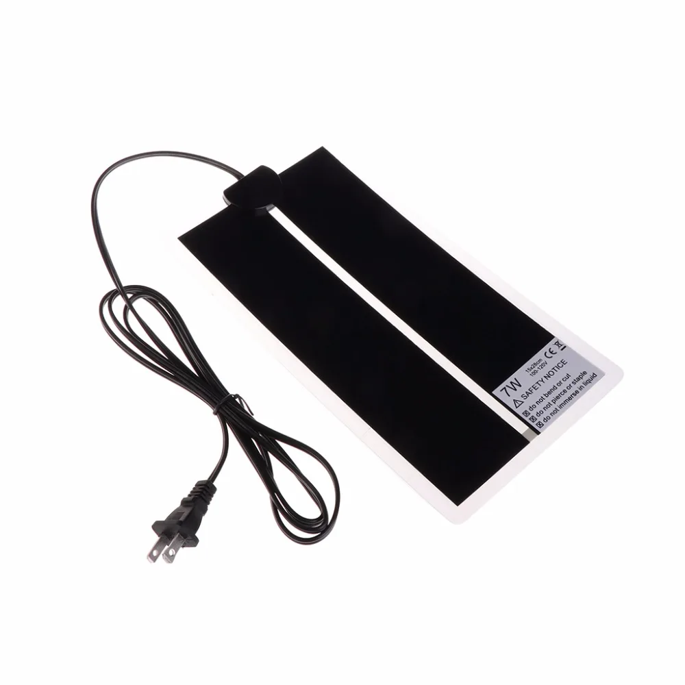 1 шт. 100 120V 5W/7W/14W/20W Pet Нагревательный мат Теплее Кровать для амфибий Брудер