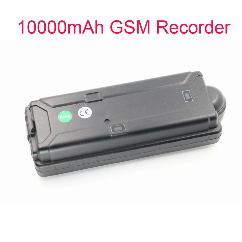 Большая дистанция GSM диктофон баги 5000 мАч магнит долгий срок службы батареи датчик движения демонтаж оповещения в режиме ожидания 3 месяца - Цвет: 10000mAh