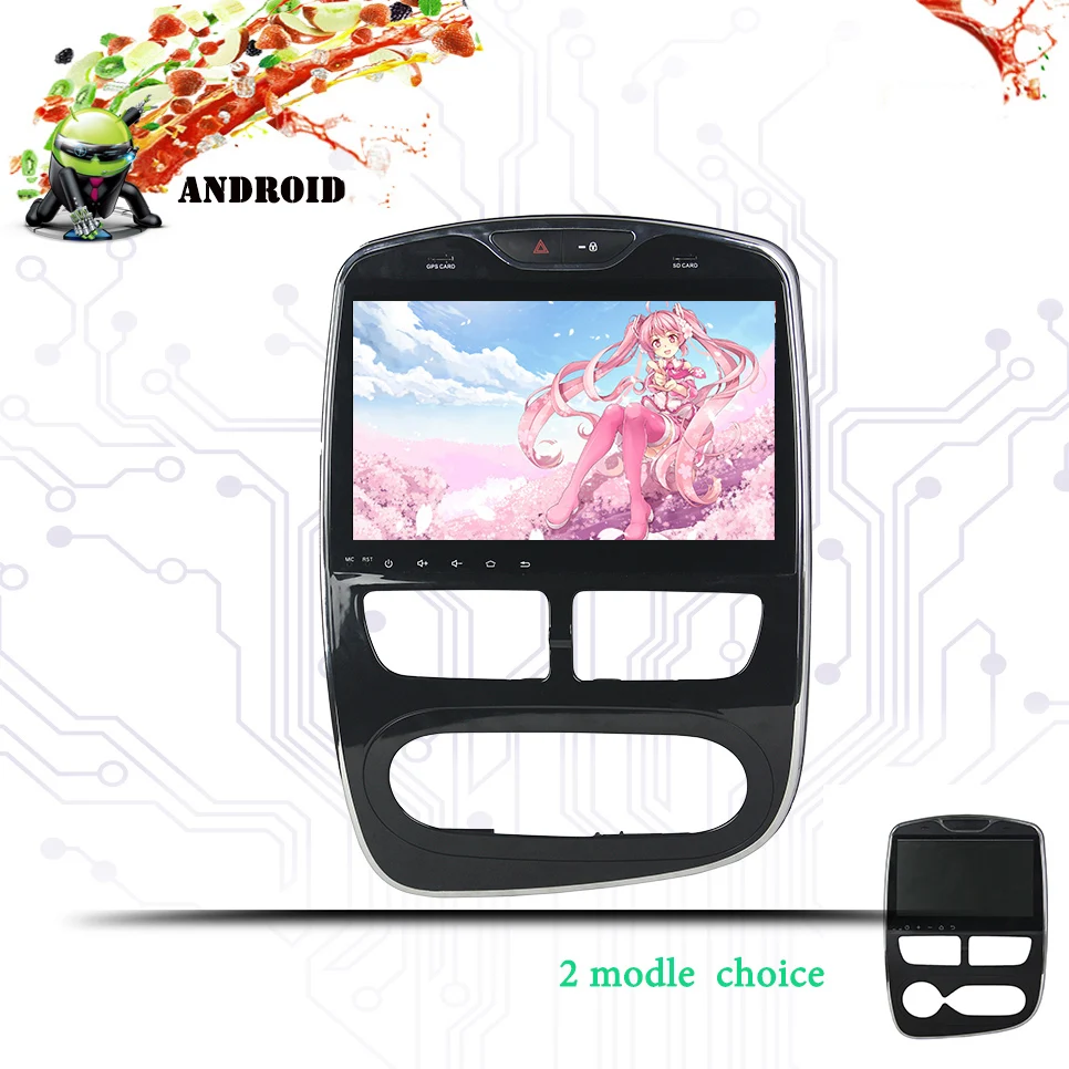Android 10.0car мультимедийный плеер Радио 8 ядер 4 Гб RAM 64 ROM IPS экран DVD для Renault Clio 2016 2017