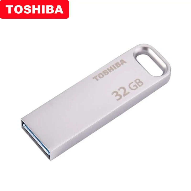 100% Оригинал TOSHIBA U363 металлическая USB Флешка 32 Гб 64 128 ГБ USB3.0 Usb флешка