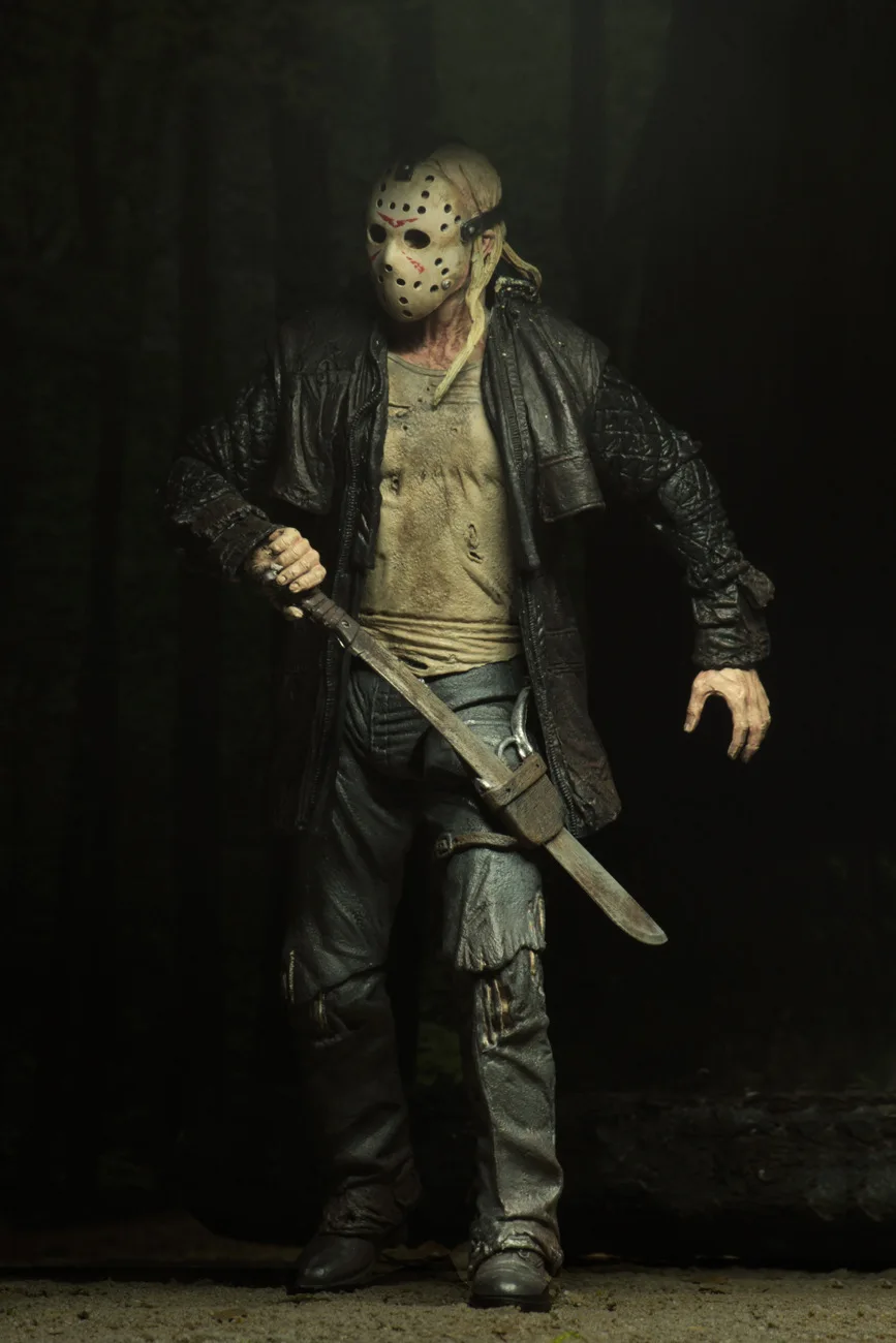 NECA пятница Джейсон 2009 ремейк вурхи экшн фигурка игрушка ужас Хэллоуин