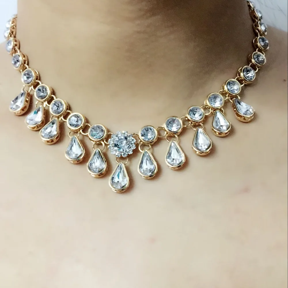 Новый стиль Kundan Panji вечерние свадебные Цепочки и ожерелья|Колье| |