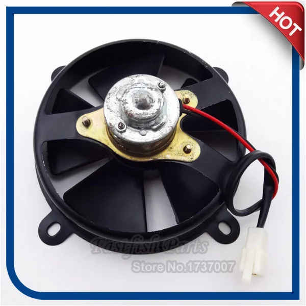 ATV Radiator Cooling Fan Cable Length 245mm For Chinese 200cc 250cc Quad Go Kart Buggy 4 Wheeler Motorcycle Parts | Автомобили и