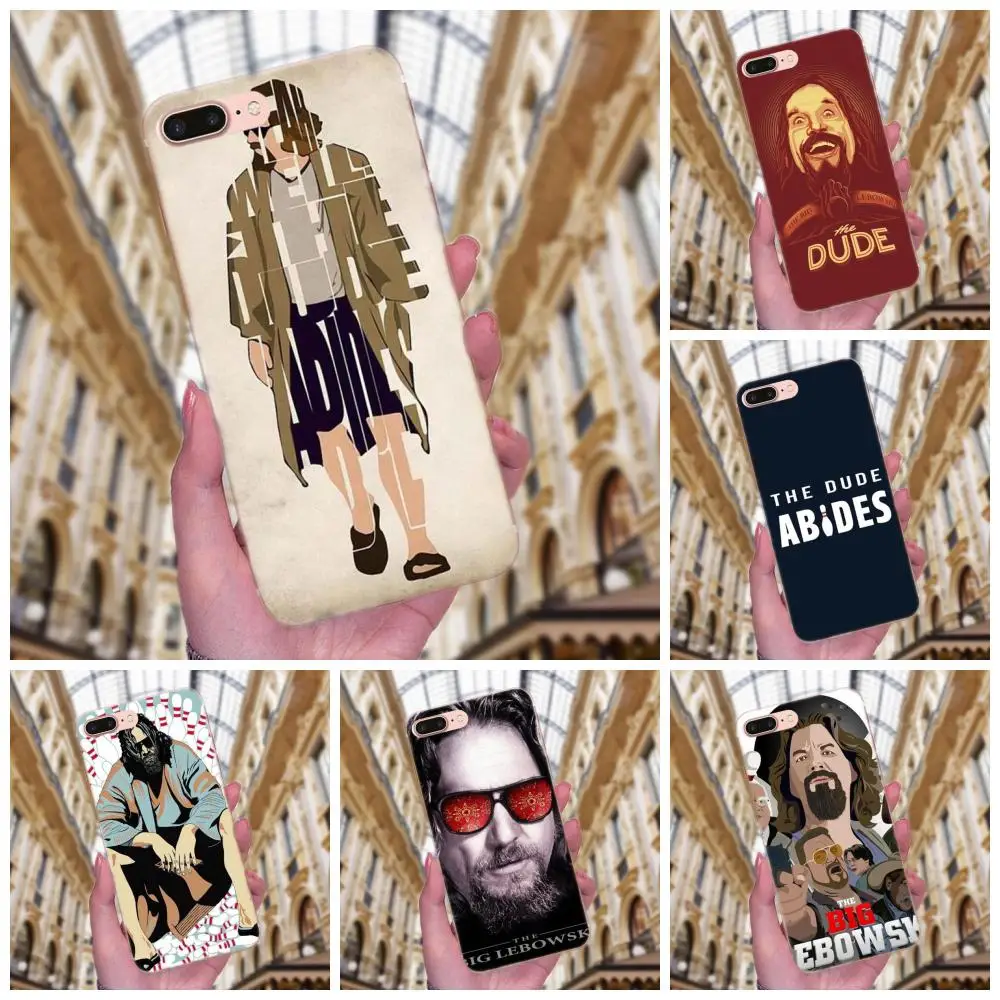 Кинофильм большой Lebowski Сияющий Красочный Роскошный для Apple iPhone X XS Max XR 4 4S 5 5C 5S SE 6 6S