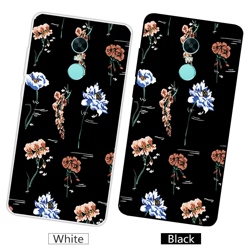 For Xiaomi Redmi Note 4X 4 X Coque Dark Back Cover for Global Version Cases Silicone Phone Bag TPU Soft Shell | Мобильные телефоны