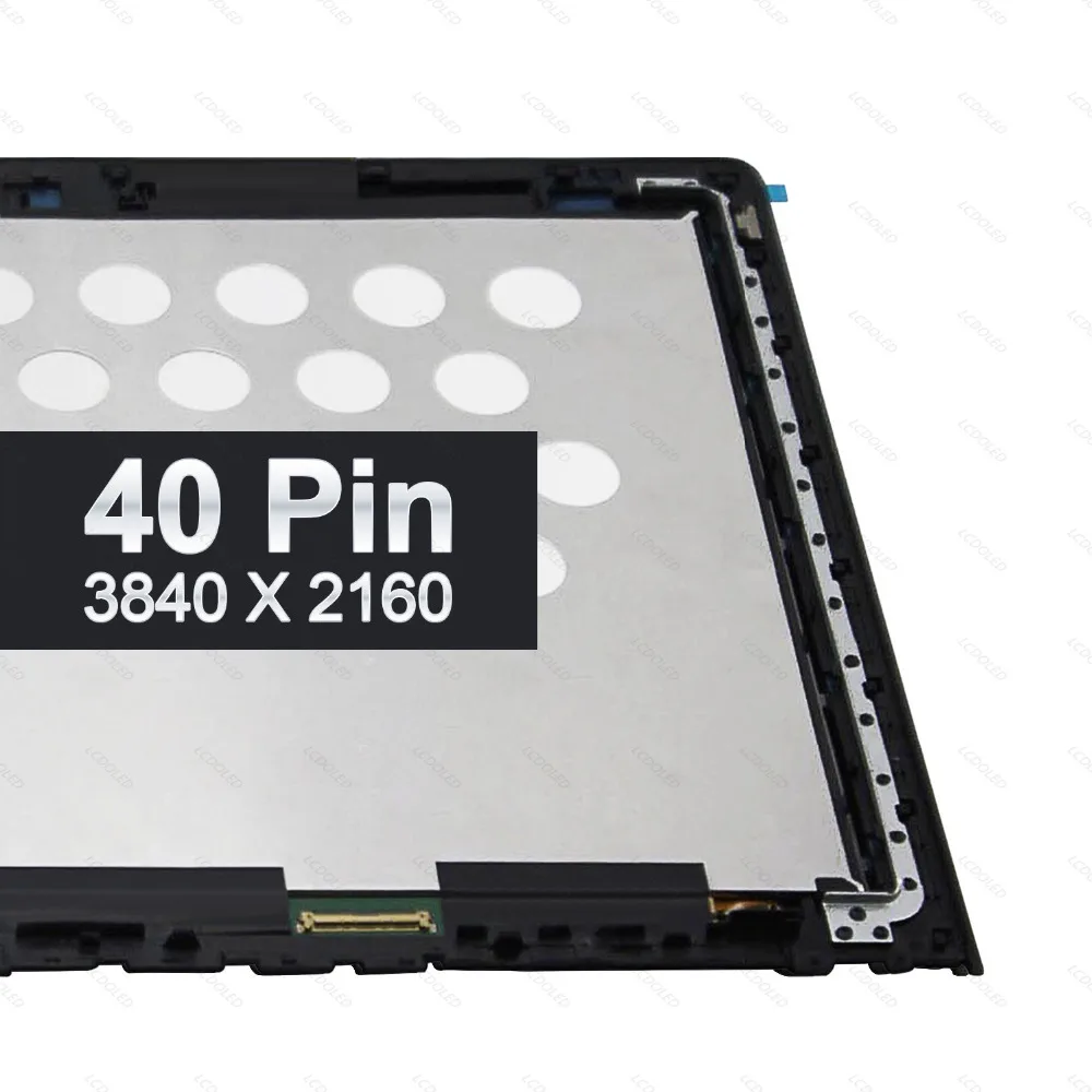 15 6 ''для Lenovo Ideapad Y700 15ISK переднее стекло + 4K UHD FHD ЖК экран панель дисплея в сборе с