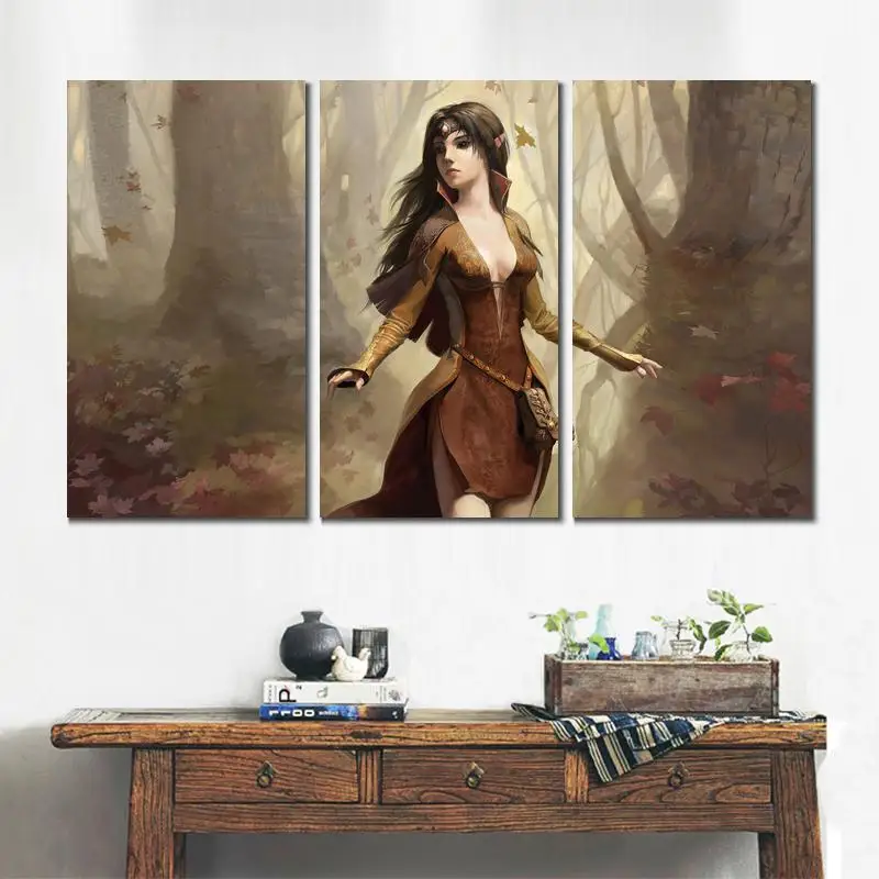 Canvas print painting 3 panels wall pictures disciples renaissance for modern home decor | Дом и сад