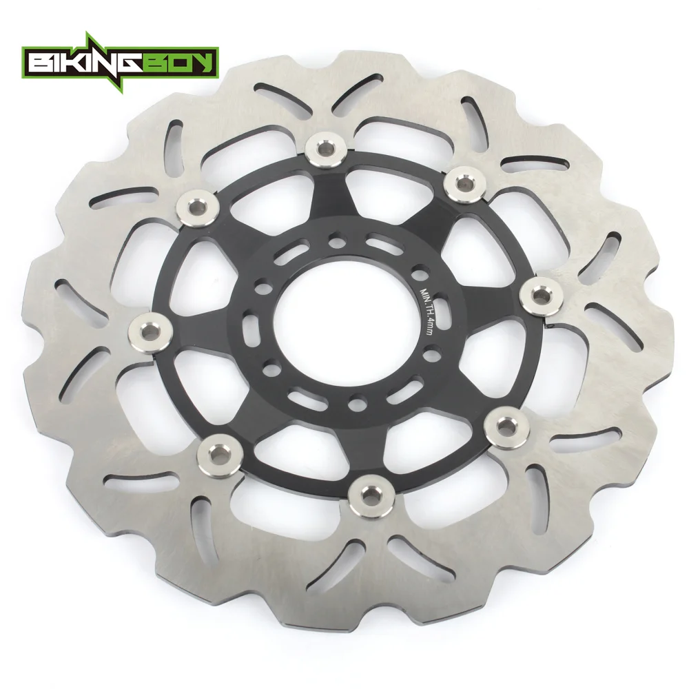 Передние тормозные диски BIKINGBOY для Yamaha R1 Z 250 90 96 TZR R S RS SP FZR EXUP / 89 16 400 S|front brake disc