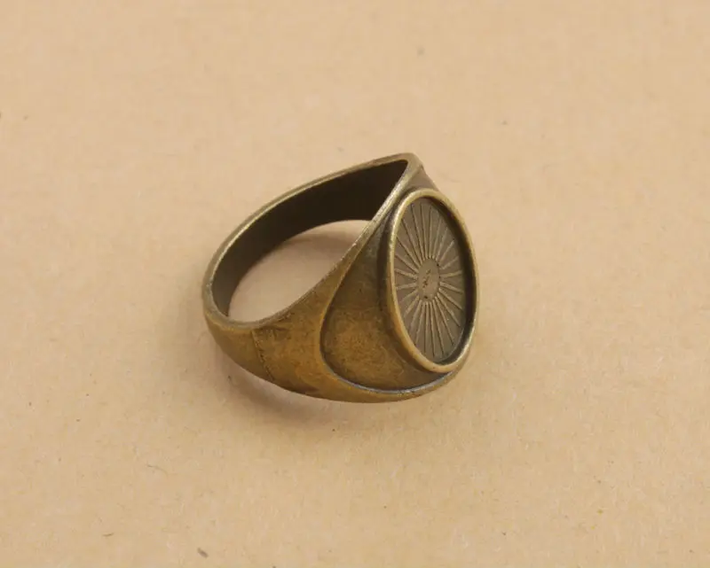 10PCS Antiqued Bronze Base Ring Blank Settings 14x10mm #91313 | Украшения и аксессуары