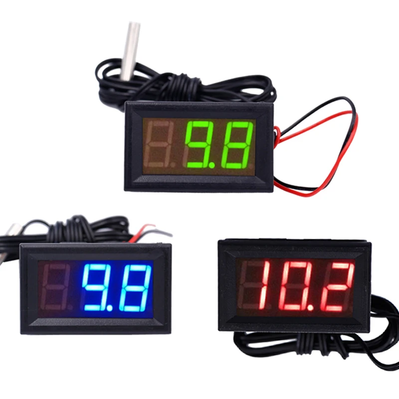 5 шт./лот Многофункциональный температурный детектор градус Цельсия 12 В