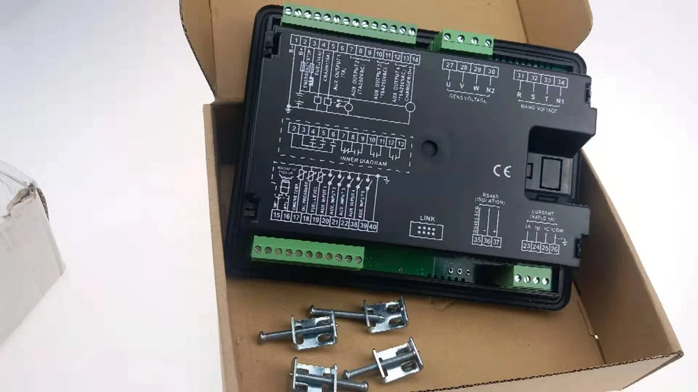 Регулятор генератора мощности 6110U lcd дизельный генератор части автоматическое управление пуском панели зарядки генератора электронная схемная плата