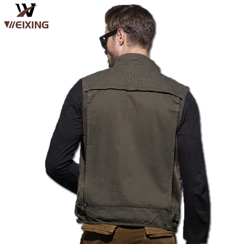 Бестселлеры 2016 Новый мужской Жилет Куртка Большой Размер Сплошной Цвет Крышкой