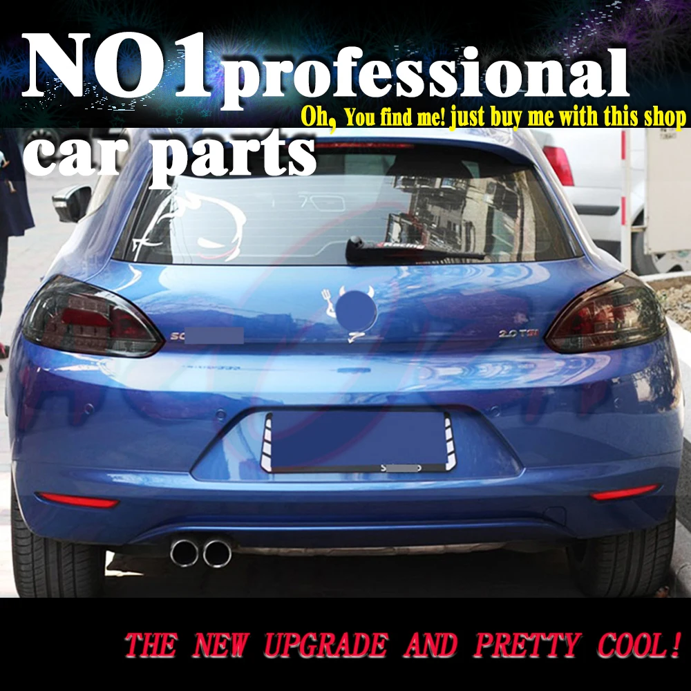 Автомобильные аксессуары для Volkswagen VW Scirocco 2000- задний светильник s светодиодный задний светильник DRL+ тормоз+ сигнальный Автомобильный задний светильник