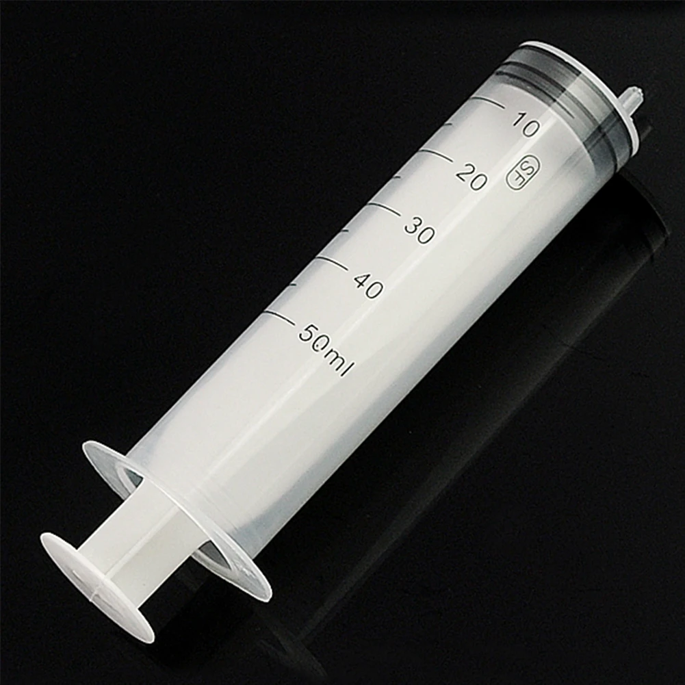 Фото 5Pcs 1-50ml Disposable All Size Hydroponics Plastic Nutrient Health Measuring Syringe Tool For Measuring Nutrient Liquid №4