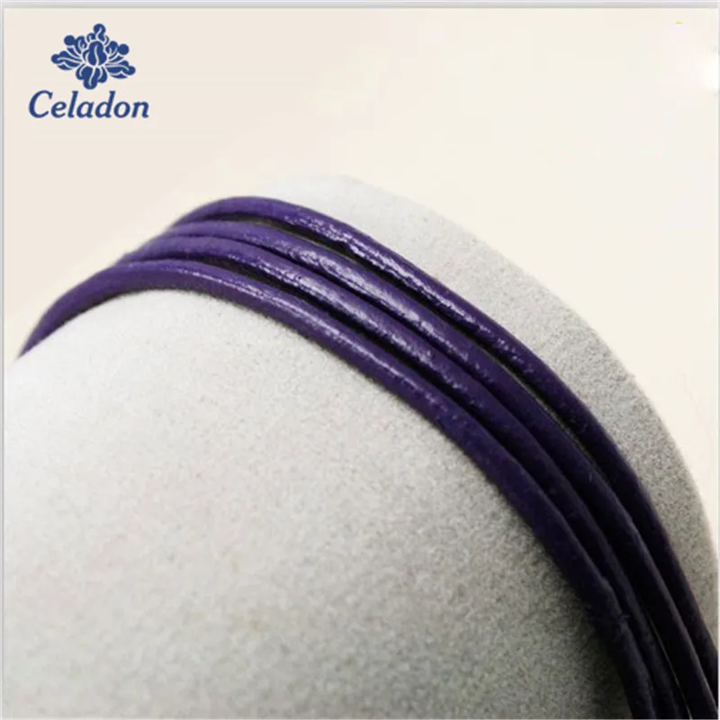 Новое поступление диаметр 1 метр Шнур из натуральной кожи для изготовления