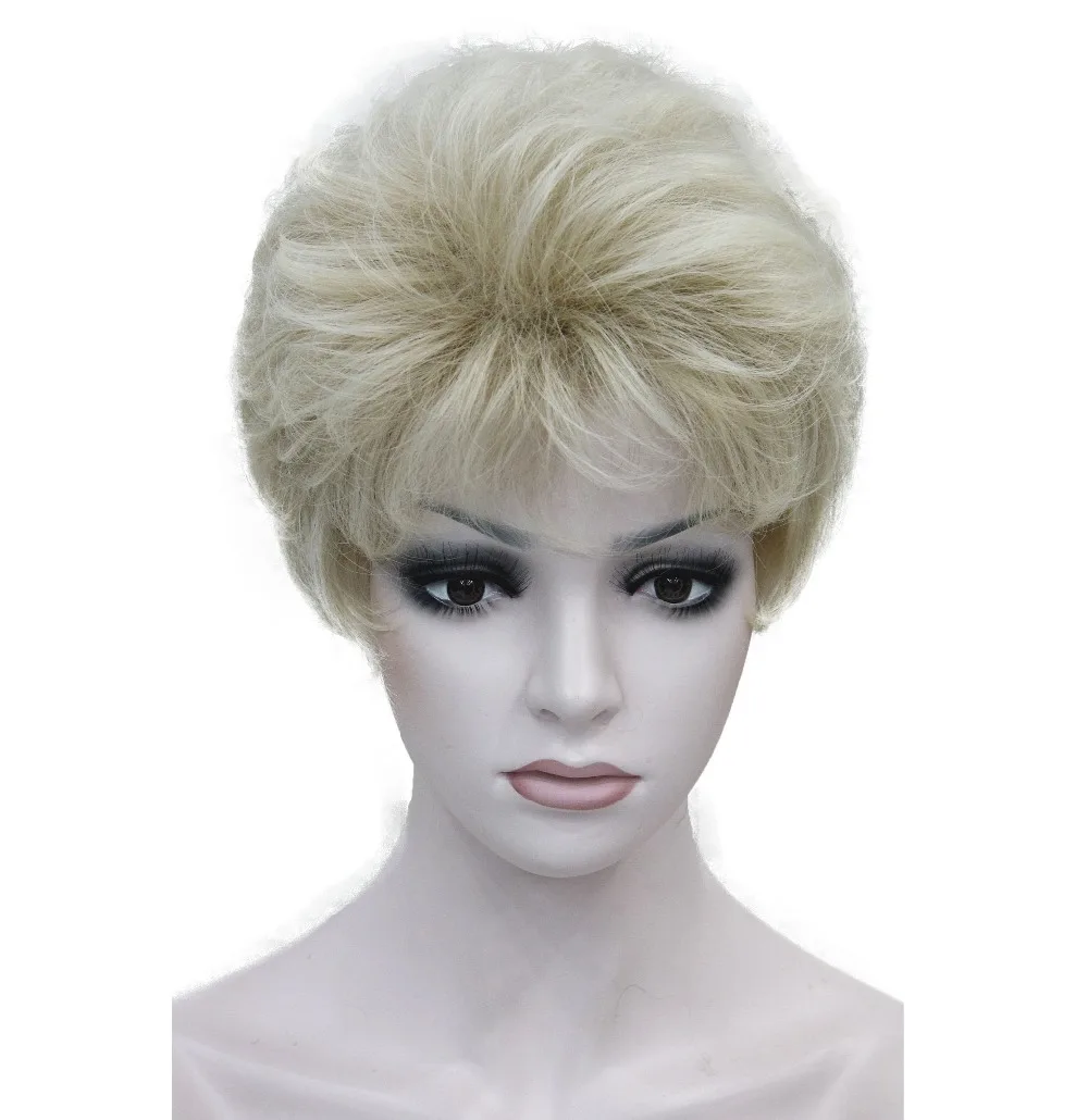 StrongBeauty женский короткий синтетический парик из натуральных волос, светильник, парик из коричневых волос