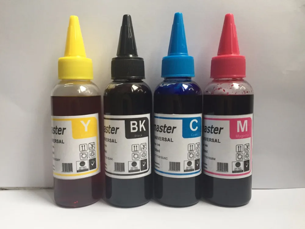 Красящие чернила einkshop 400 мл для HP 178 364 564 862 920 932 934 935 940 950 655 670 685 711 многоразовый