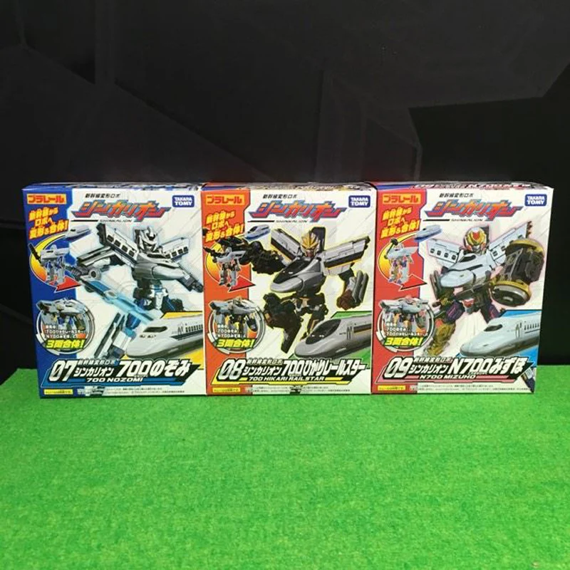 Takara Tomy N700 Plarail Синкансэн деформируется Robo Sinkalion Хикари/MIZUHONOZOMI Новый| |