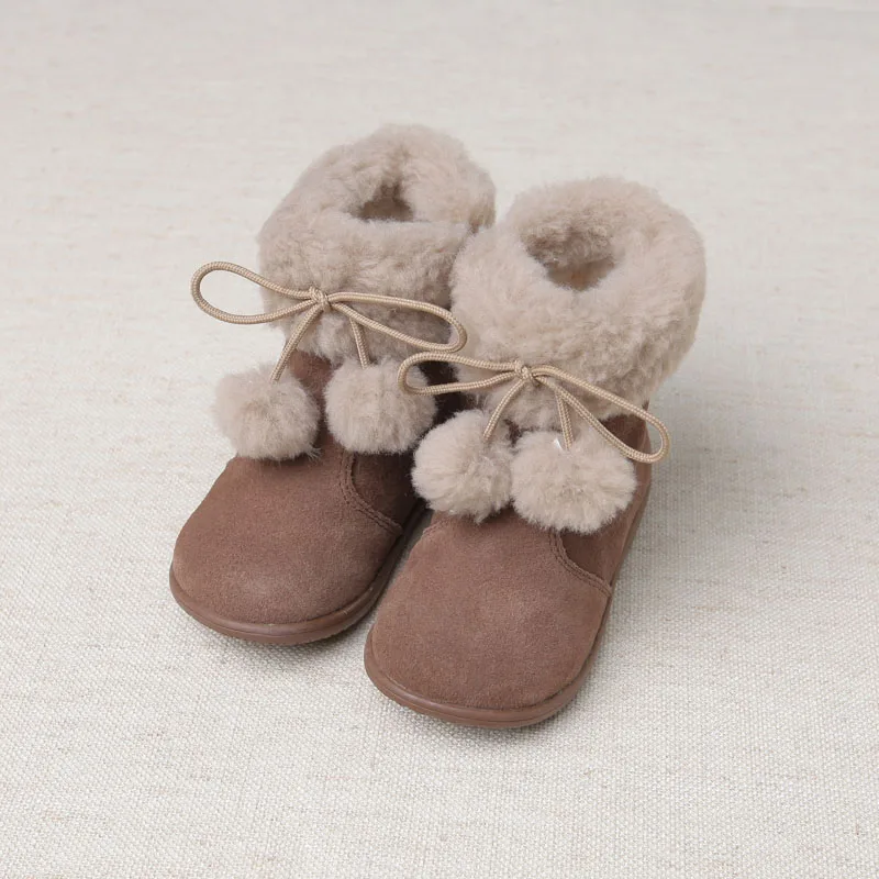 DB2871 DAVEBELLA зимние сапоги для маленьких девочек модные детские сапоги|fashion girls