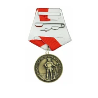 custom bronze medal new double sided commemorative medal