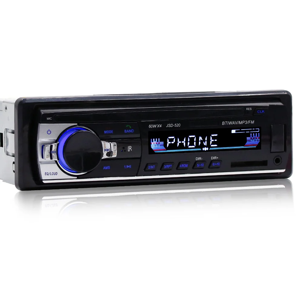 Автомагнитола Autoraido Bluetooth громкая связь сабвуфер автомобильная аудиосистема FM MP3