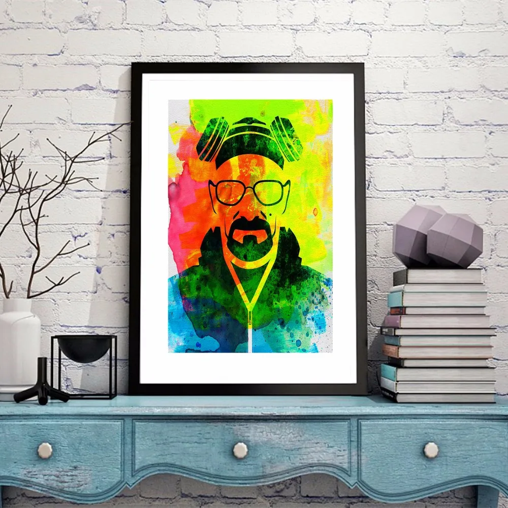 Красочный во все тяжкие винтажный холст Художественная печать постер настенные