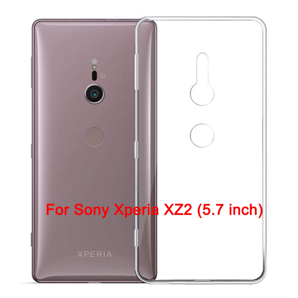 for Sony Xperia XZ2/ XZ2 Compact Cover XZ1/XZ1 Clear Transparent Soft TPU Silicon Case Cell Phone Protective Shell Bag |