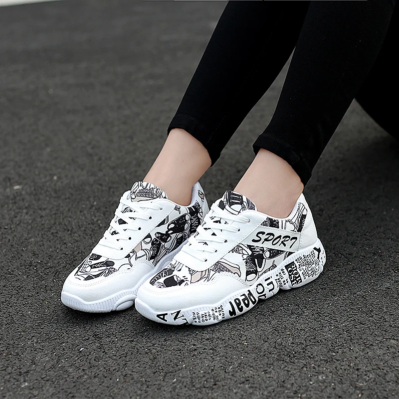 

Running shoes Outdoor Sneakers Walking Jogging Trainers breathable couple fashion casual sports small panda lovers shoes