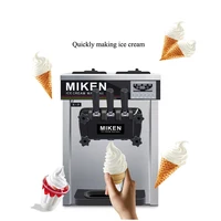 New High Quality Ice Cream Machine Table Top Soft Ice Cream Machine For Hotel Coffee Shop