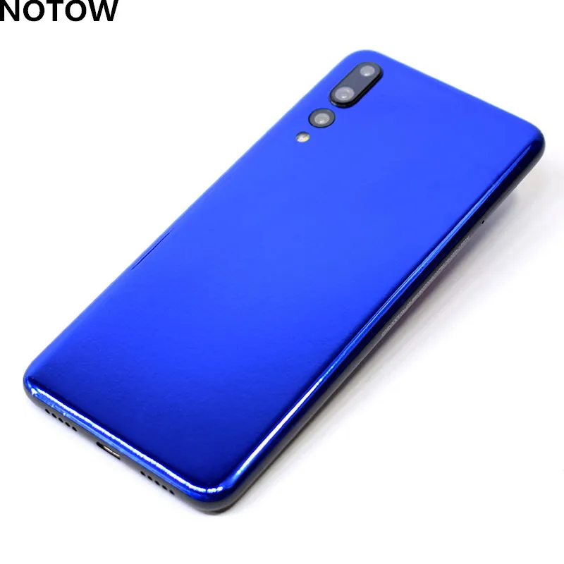 NOTOW fashion New Plating mirror  sticker case skins protective film wrap skin mobile back sticker for Huawei p20/p20pro