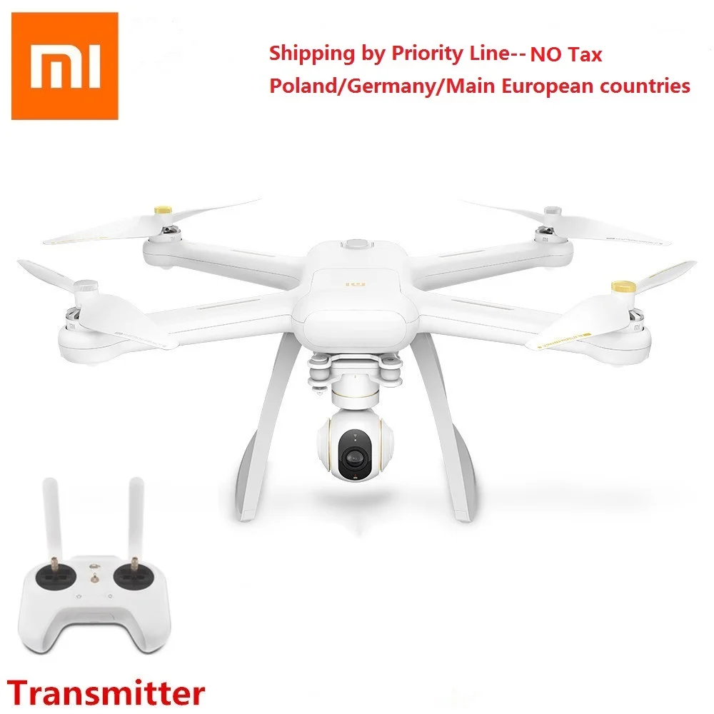 Оригинальный Xiaomi Mi Квадрокоптер WiFi fpv 4 K Камера с дистанционным управлением Drone 3