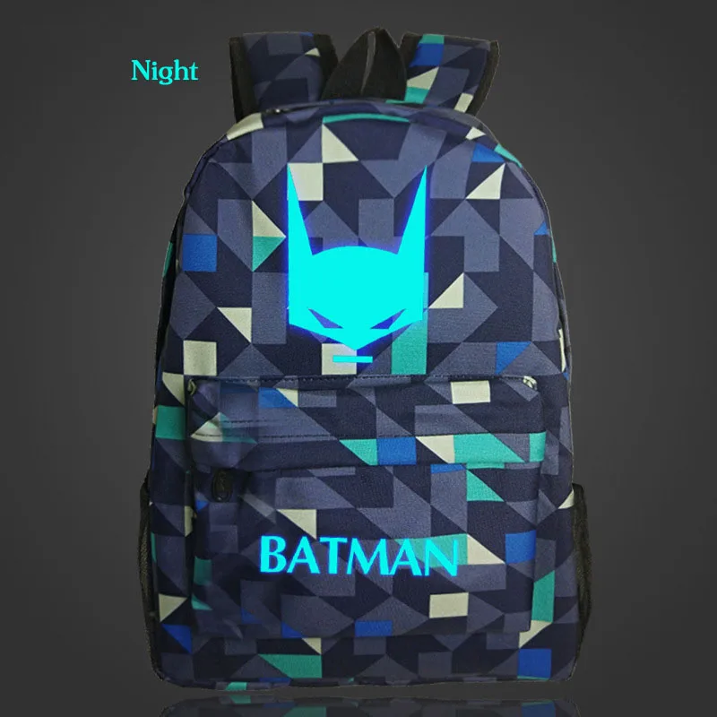 2017 дизайн одежды марка Ночник Новый детская Школа Рюкзак для взрослых Бэтмен