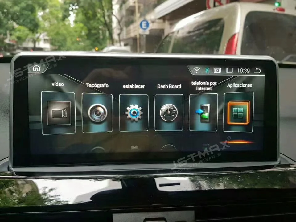 JSTMAX 10 25 &quotIPS Android 9 0 PX6 автомобильная стереосистема для BMW X1 F48 2016 2017 NBT система 4 + 32G