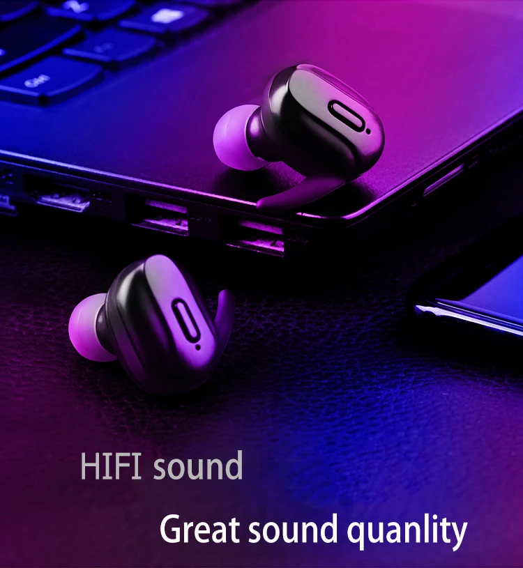 DioIono Bluetooth 5 0 TWS беспроводная гарнитура беспроводные наушники 5D стерео