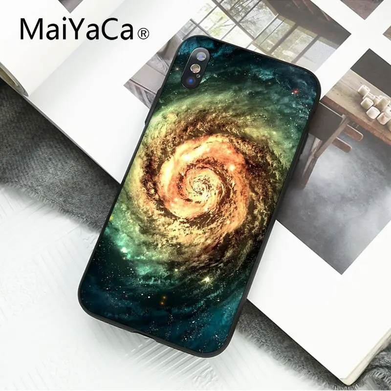 С космическим звездным принтом Чехол для мобильного телефона iphone 12 11 pro MAX X XS 6 6s 7 8