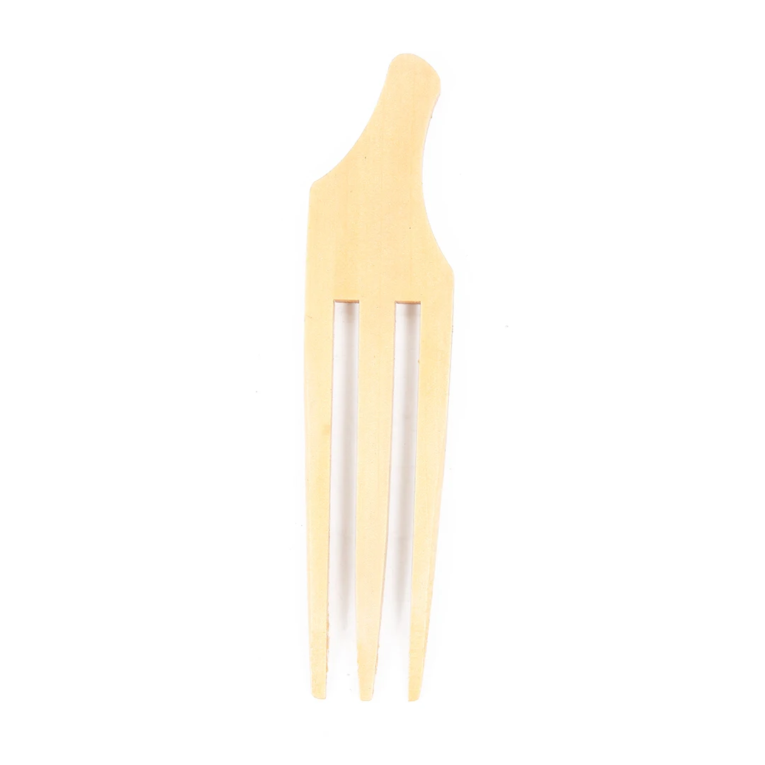 YULUCH Wooden Fork Hair Comb for Retro African Ethnic Fashion Woman Wood Pop Accessories Girl Gifts | Украшения и аксессуары
