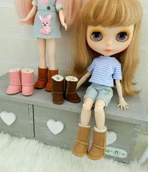 Кукольные ботинки blyth зимние 3 5 см (подходит для Блит tang kou)|shoe rack boots|boots shoes mensshoes boots