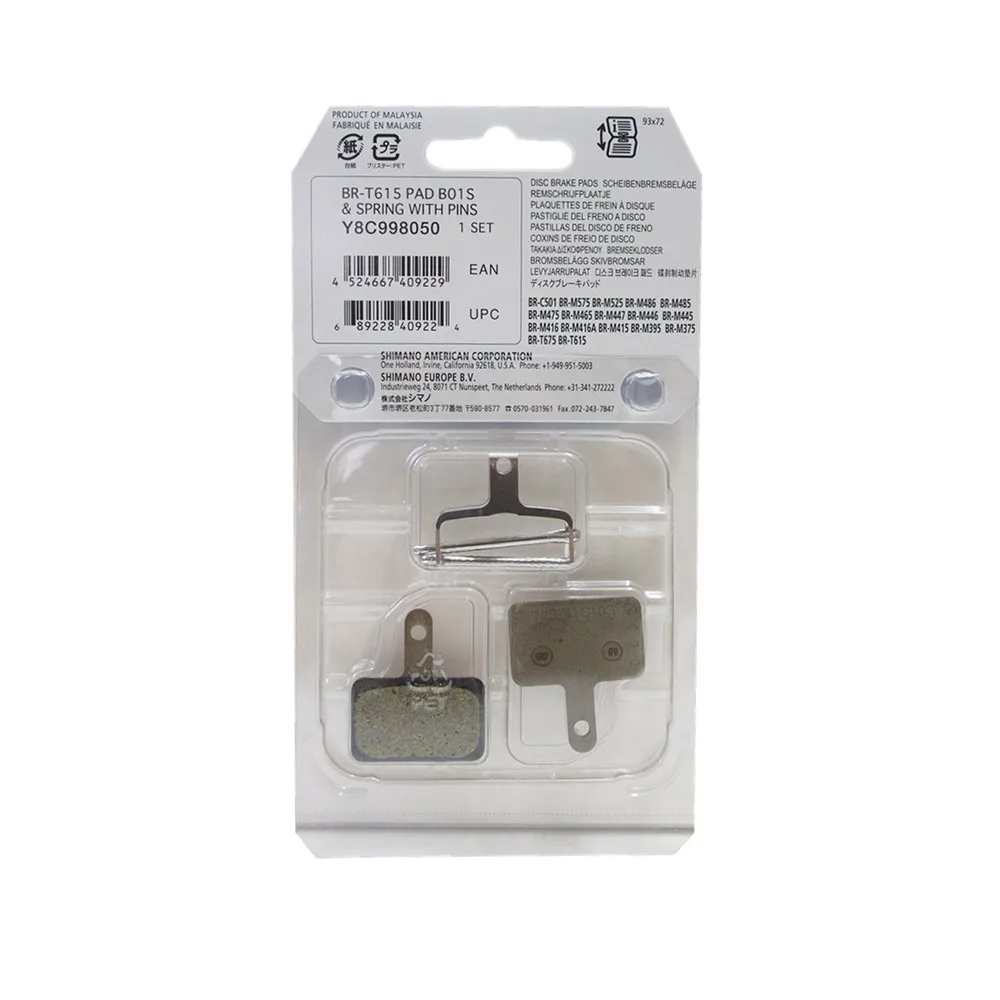 Тормозные колодки Shimano B01S Deore LX ALIVIO ACERA NEXAVE для M485 M395 M575 M475 M416 M396 M525 M465 M355 M495 M486 M446 M4050
