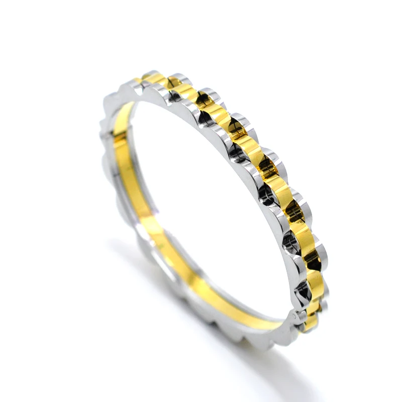 Браслеты FYSARA мужские в стиле панк широкий золотистые волнистые браслеты для