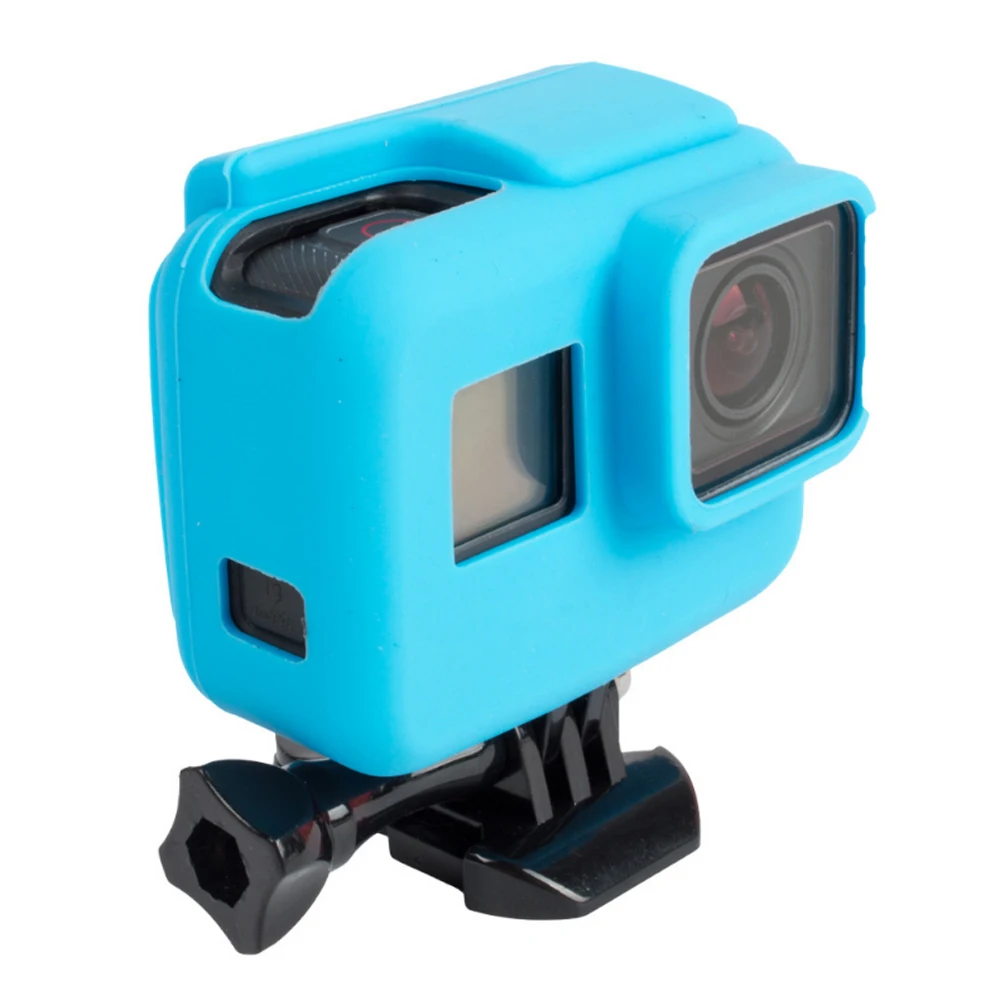 Go Pro аксессуары чехол для экшн камеры защитное кремниевое наружное покрытие +